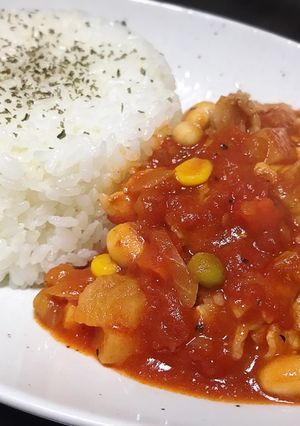 本格 給食♪ポークビーンズ！-レシピのメイン写真