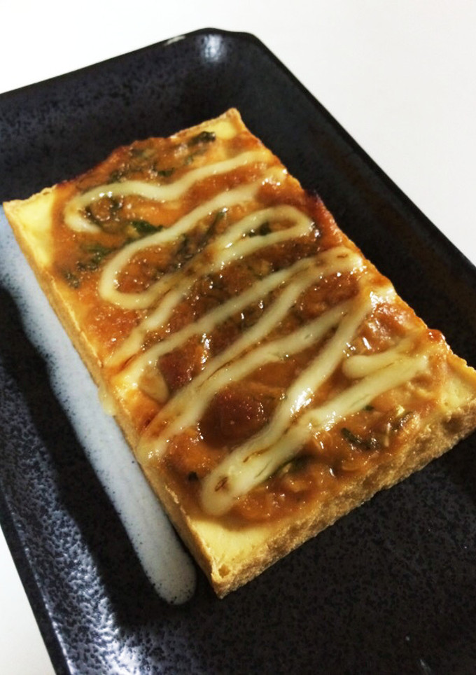 厚揚げの味噌マヨニンニク焼き-レシピのメイン写真