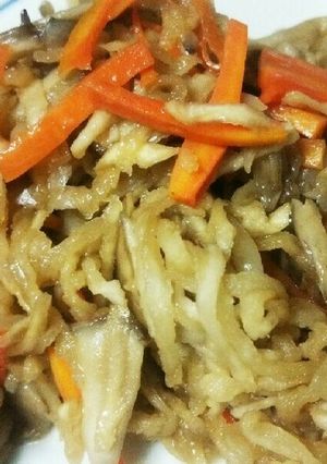 舞茸、切り干し大根のきんぴら-レシピのメイン写真