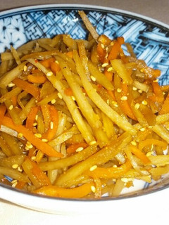 味付け楽々!きんぴらごぼう-レシピのメイン写真