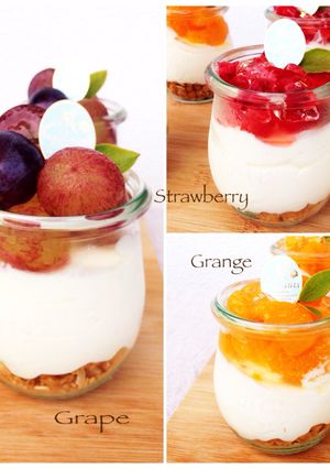 低カロリー！ヨーグルトのレアチーズケーキ-レシピのメイン写真