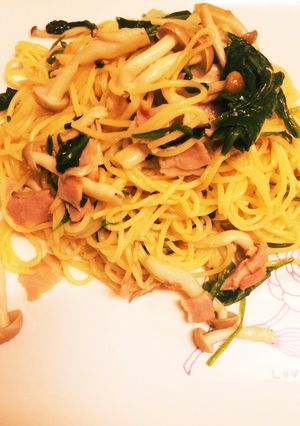 キューピーさん♡手作り風ペペロンチーノ-レシピのメイン写真