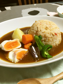 トマトとツナの和風スープカレー-レシピのメイン写真