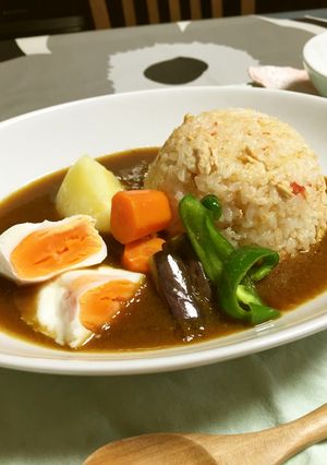 トマトとツナの和風スープカレー-レシピのメイン写真