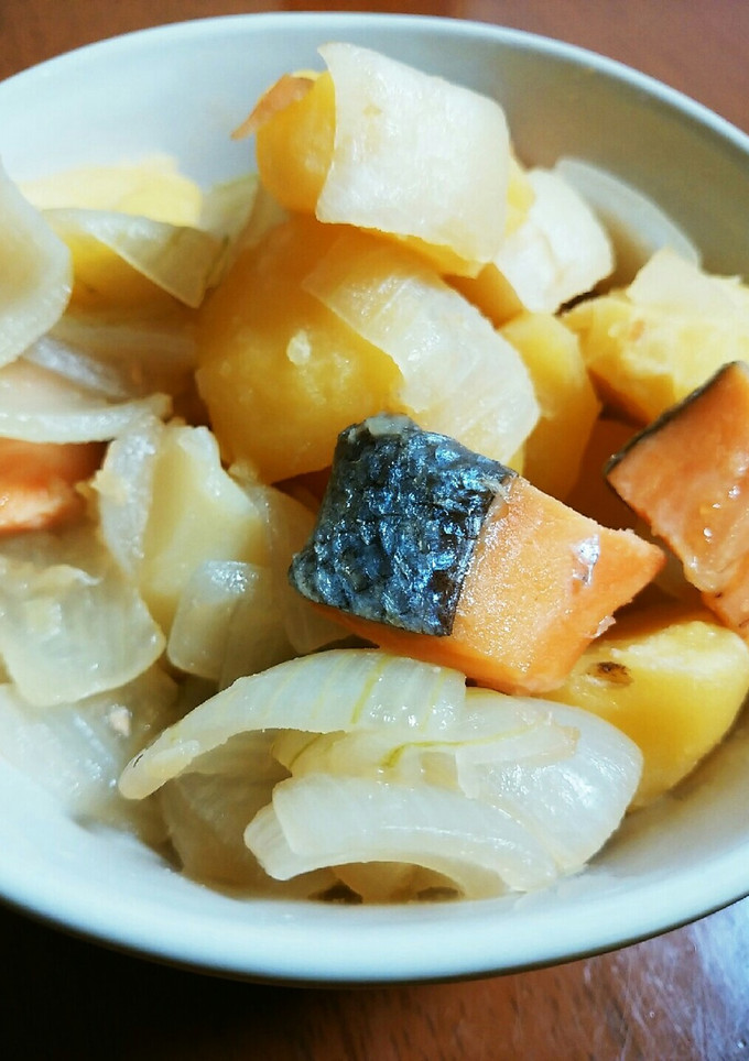 鮭とジャガ煮-レシピのメイン写真