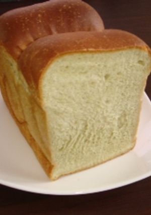 ふわふわ抹茶食パン-レシピのメイン写真