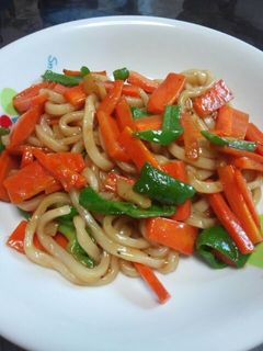 【主婦メシ】エスニック風焼きうどん-レシピのメイン写真