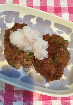 和風 ピーマンハンバーグ-レシピのメイン写真