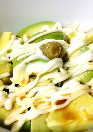 アボガドのワサビ醤油マヨ和え-レシピのメイン写真