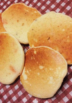 赤ちゃんも＊もっちりふんわりパンケーキ-レシピのメイン写真