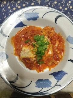 チキンのトマト煮込み-レシピのメイン写真