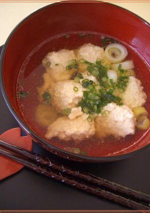 中華なふわふわ鶏だんごのスープ☆-レシピのメイン写真