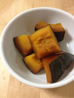 かぼちゃの煮付け-レシピのメイン写真