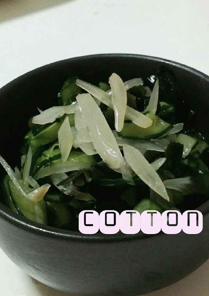 らっきょう活用❤きゅうりの酢の物-レシピのメイン写真