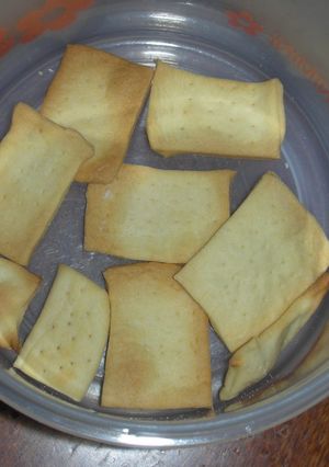 チーズスナックでつくるクラッカー-レシピのメイン写真