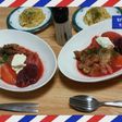 肌寒い夜にボルシチ時短→炒め煮込み♪