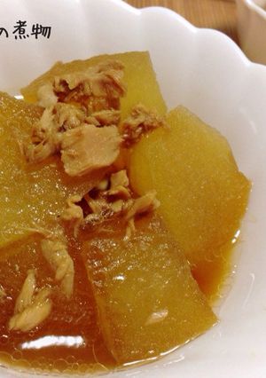 簡単ダイエット＊ツナと冬瓜の煮物＊-レシピのメイン写真