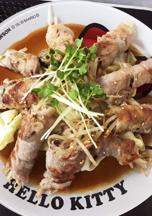 豚肉の大葉もやし巻き-レシピのメイン写真