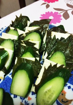 シソの醤油漬けのおつまみ-レシピのメイン写真