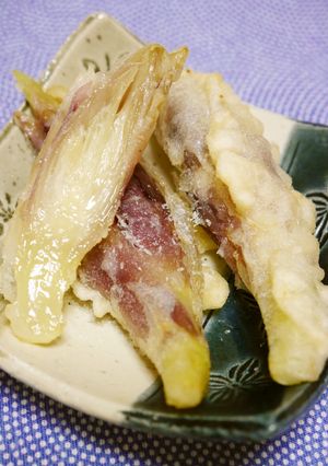 茗荷の天ぷら～味の素でね♡-レシピのメイン写真