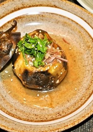 丸茄子の肉詰め-レシピのメイン写真