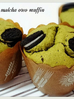 抹茶オレオマフィン-レシピのメイン写真