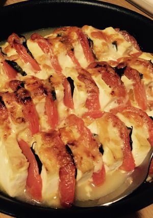 トマトと豆腐のオーブン焼き-レシピのメイン写真