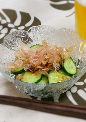 きゅうりの鰹節和え☆簡単!ビールのお供に-レシピのメイン写真
