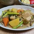 胡麻の風味でほっこり☆鶏肉と野菜の胡麻煮