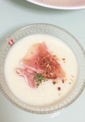 生ハムビシソワーズ-レシピのメイン写真