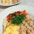 キムチ&そぼろ素麺