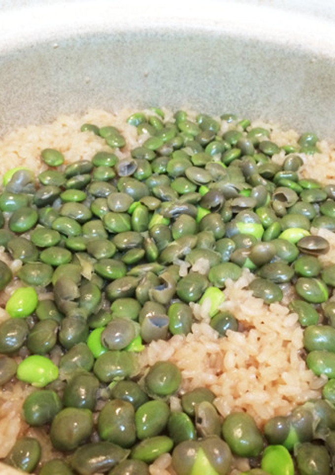 旬の味！だだちゃ豆の炊き込みごはん-レシピのメイン写真