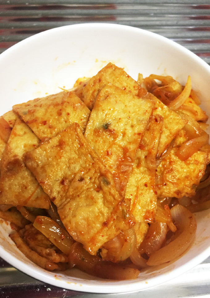 とまらない美味しさ！韓国おでんの甘辛炒め-レシピのメイン写真