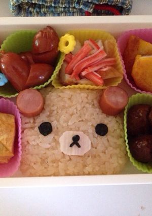 リラックマ☆キャラ弁-レシピのメイン写真