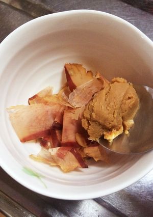 沖縄伝統即席味噌汁！かちゅーゆ♫-レシピのメイン写真