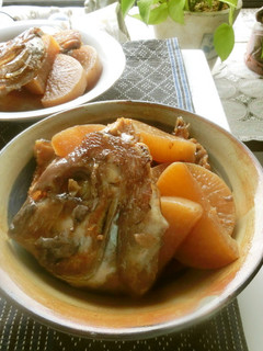 鯛のあら炊き簡単☆大根煮-レシピのメイン写真