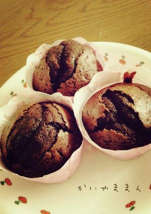 簡単濃厚チョコマフィン-レシピのメイン写真