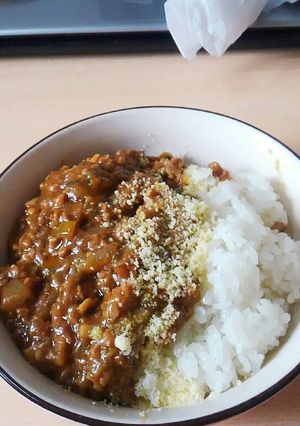 ルーで作ったキーマカレー(｀・ω・´)-レシピのメイン写真