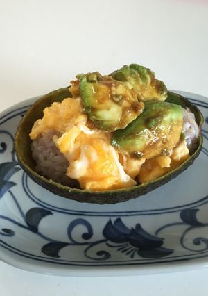 アボカドと卵のミニ丼☆-レシピのメイン写真