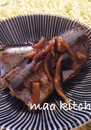 白だしで簡単、さんまの煮物-レシピのメイン写真