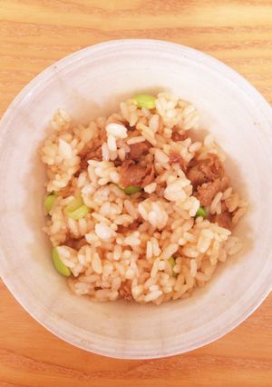 白ご飯から！醤油香る手抜き混ぜご飯-レシピのメイン写真