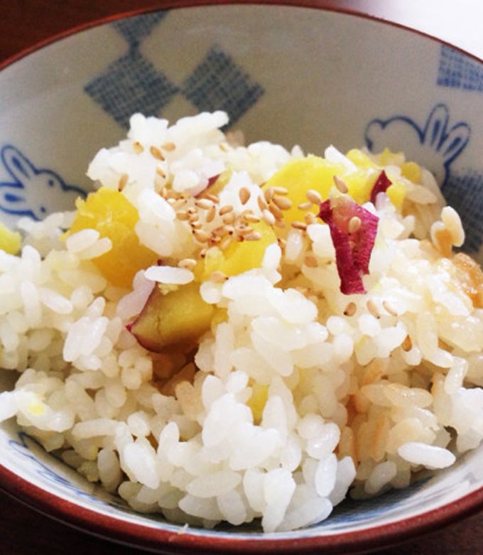 簡単にすぐできる！さつまいもごはん-レシピのメイン写真
