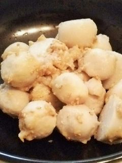 里芋の味噌和え 柚子胡椒風-レシピのメイン写真