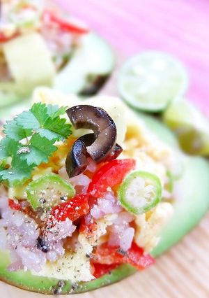 サラダご飯のアボカドココット-レシピのメイン写真