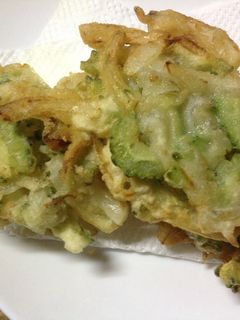 ゴーヤのかき揚げ-レシピのメイン写真