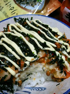 デブ丼!!!簡単キムチ納豆丼♪-レシピのメイン写真