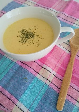 温でも冷でも♪とうもろこしの食べるスープ-レシピのメイン写真