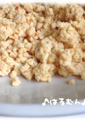 簡単ヘルシー☆中華風炒り豆腐-レシピのメイン写真