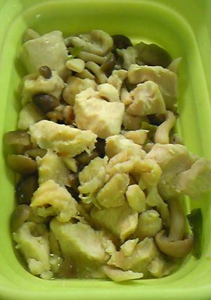 レンジで鶏のねぎ塩蒸し-レシピのメイン写真