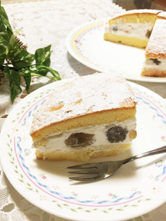 簡単☆まるごと!ブドウのケーキ☆-レシピのメイン写真